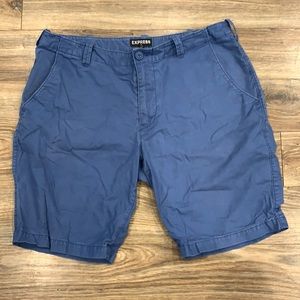 Blue Express Khaki Shorts